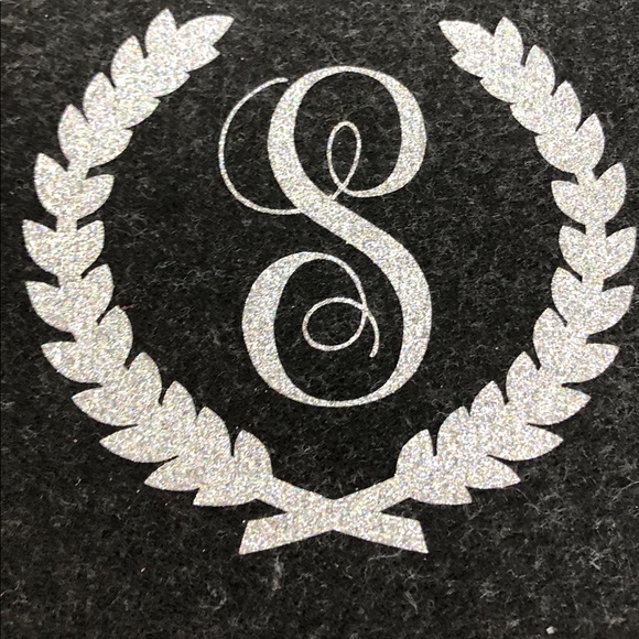 Monogram Red & black buffalo check purse, tote bag - Picture 8 of 8